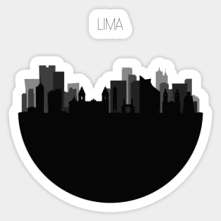 Lima Skyline Sticker